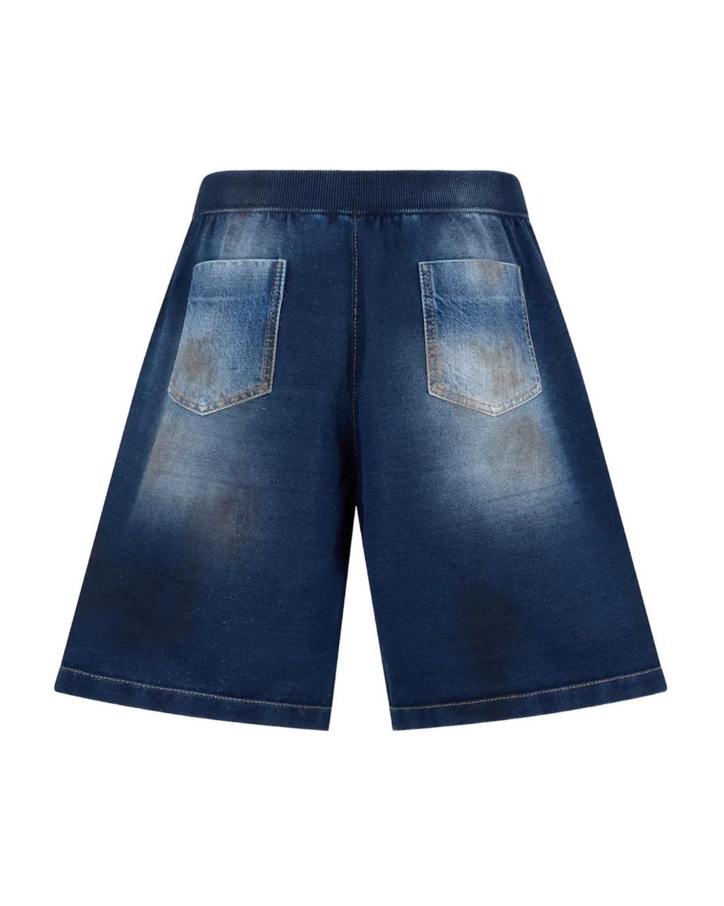 DSquared² Blue Knit Short for men