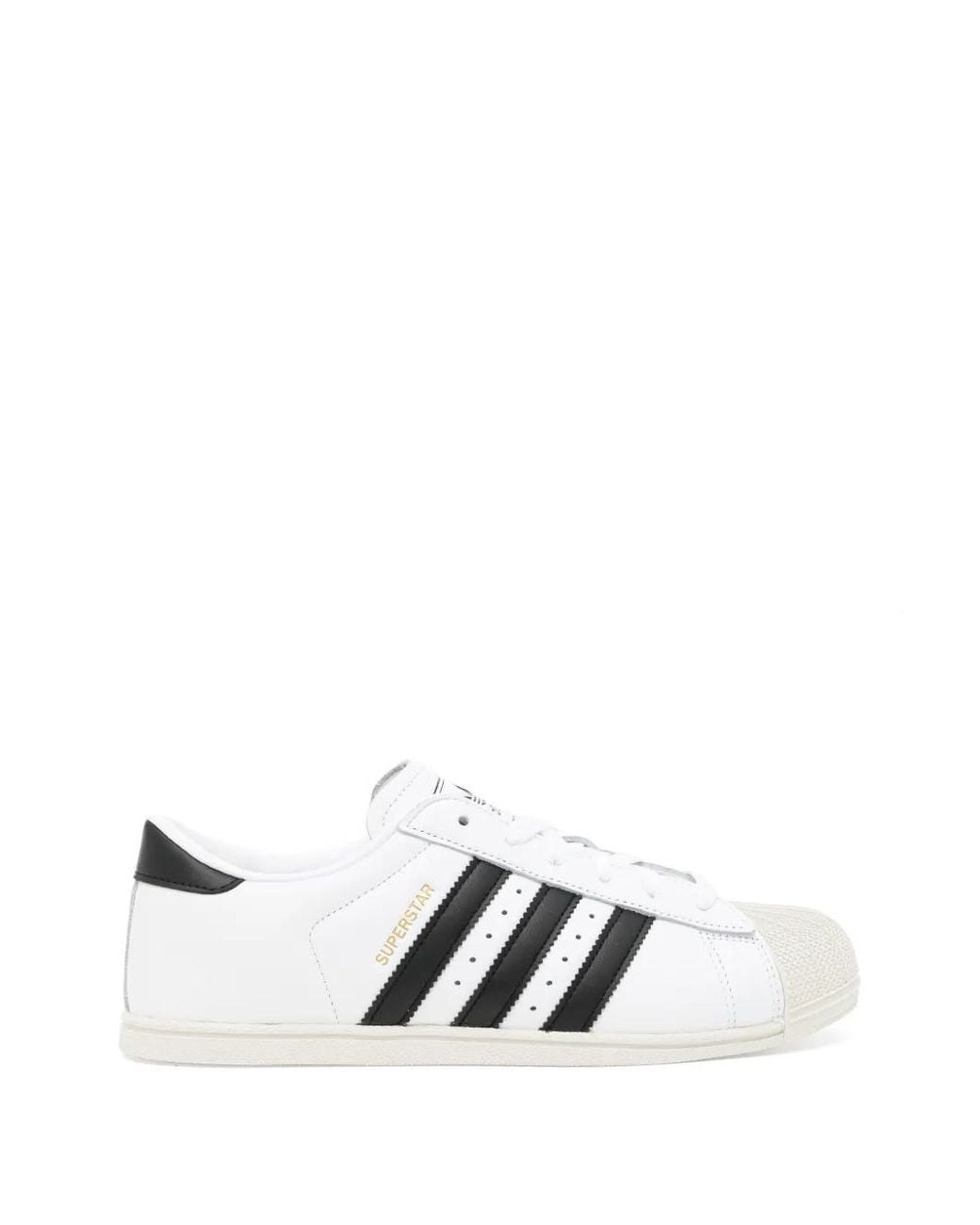 Adidas White Superstar Lo Pro Shoes