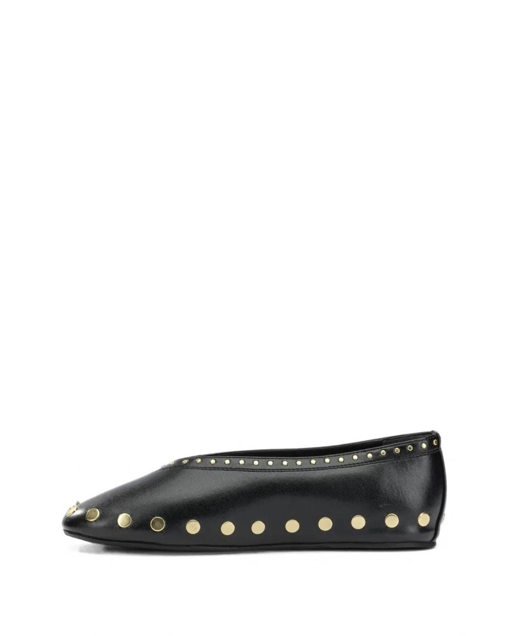 Ganni Black Jenny Ballerinas