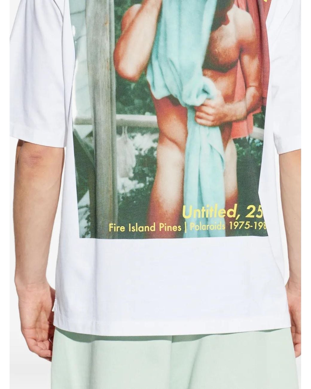 DSquared² White Graphic T-Shirt for men