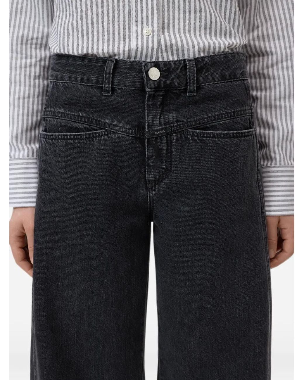 Closed Blue Tori-X Wide-Leg Jeans