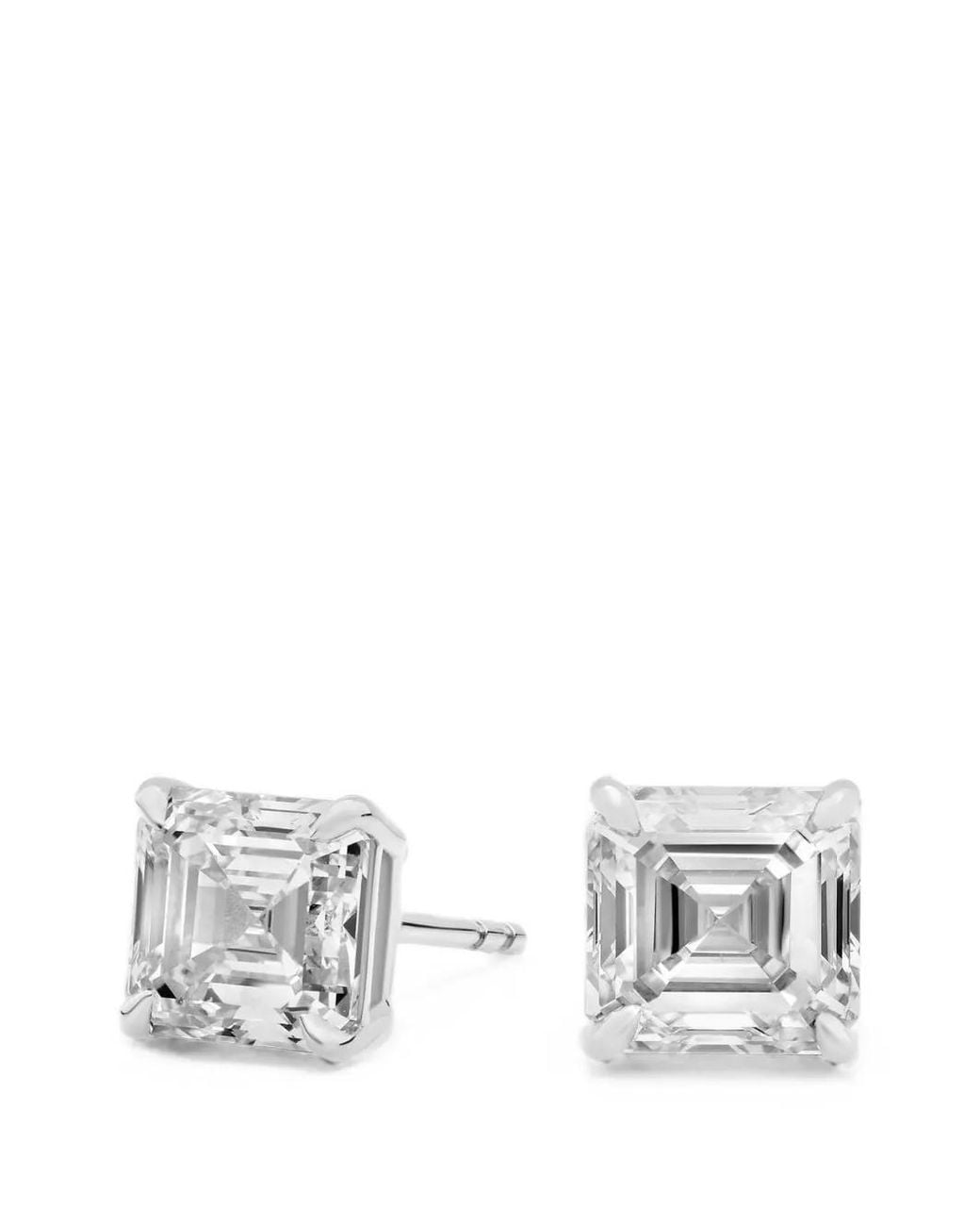 SOLO for Diamonds White Mono Diamond Earrings