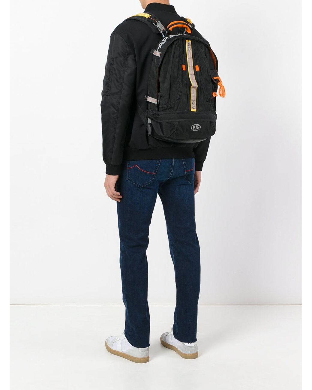 Parajumpers Ham Utility Backpack in Black for Men | Lyst