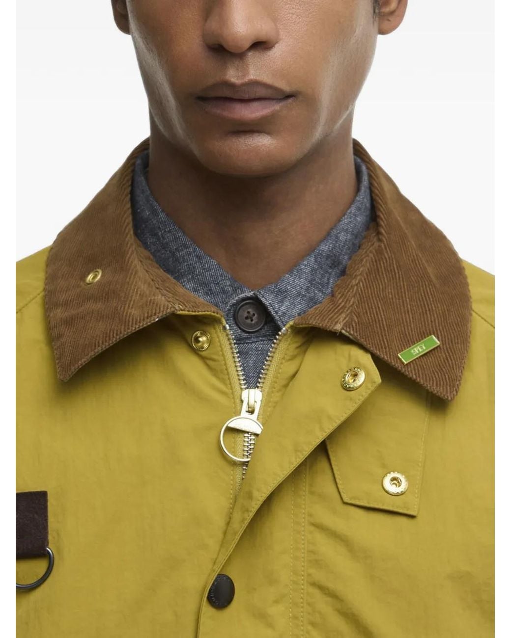 Barbour Yellow Icons Spey Jacket for men