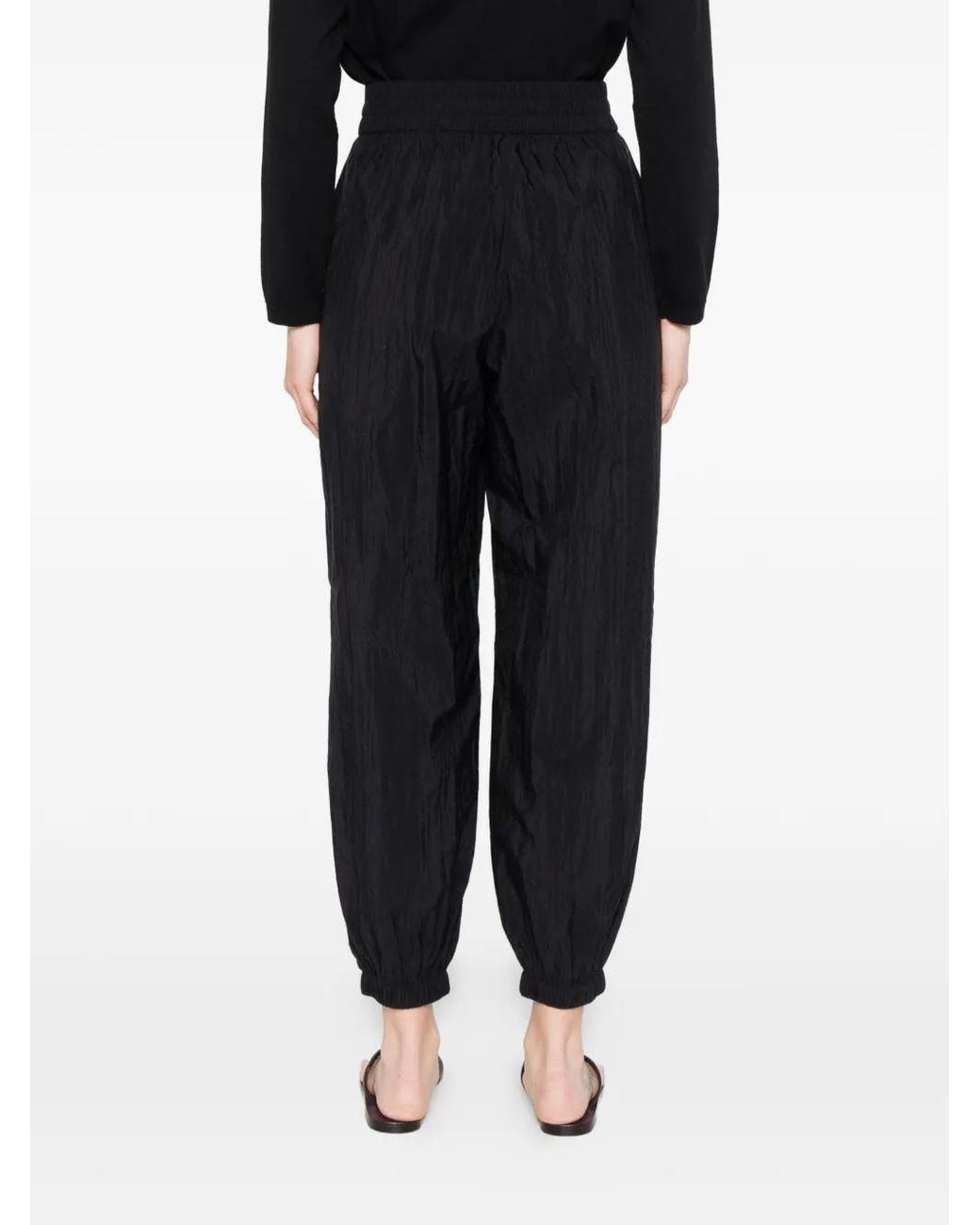 Co. Black Drawstring Trousers