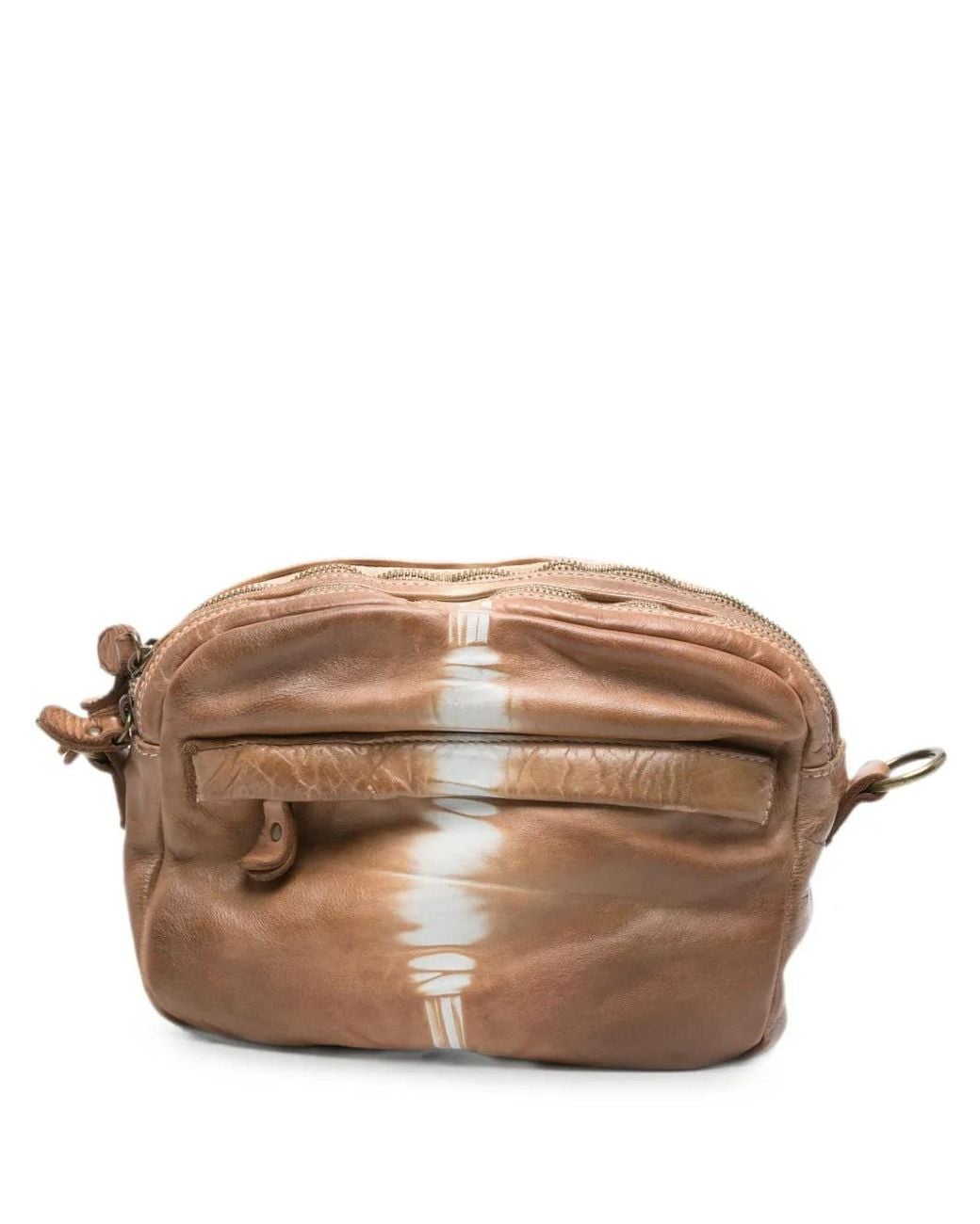 SOMMET Brown Arlo Tie-Dye Cross Body Bag