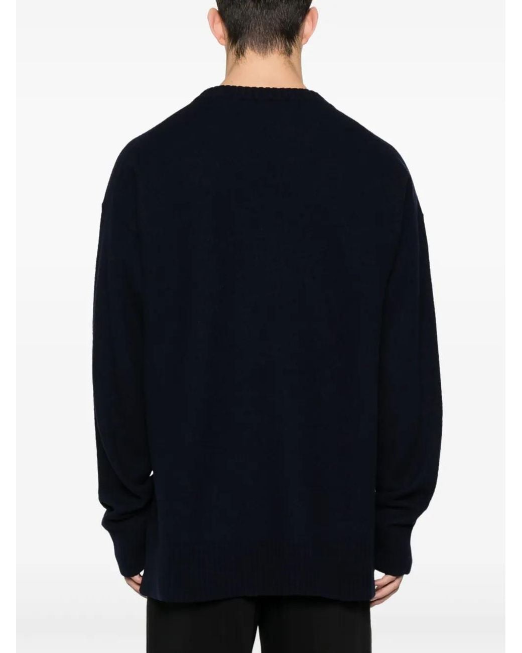 Jil Sander Wollen Trui in het Blue voor heren