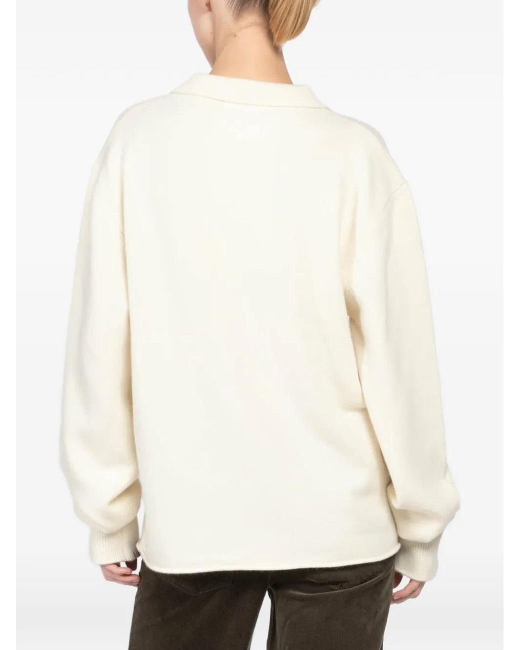 Extreme Cashmere White Marylebone Sweater