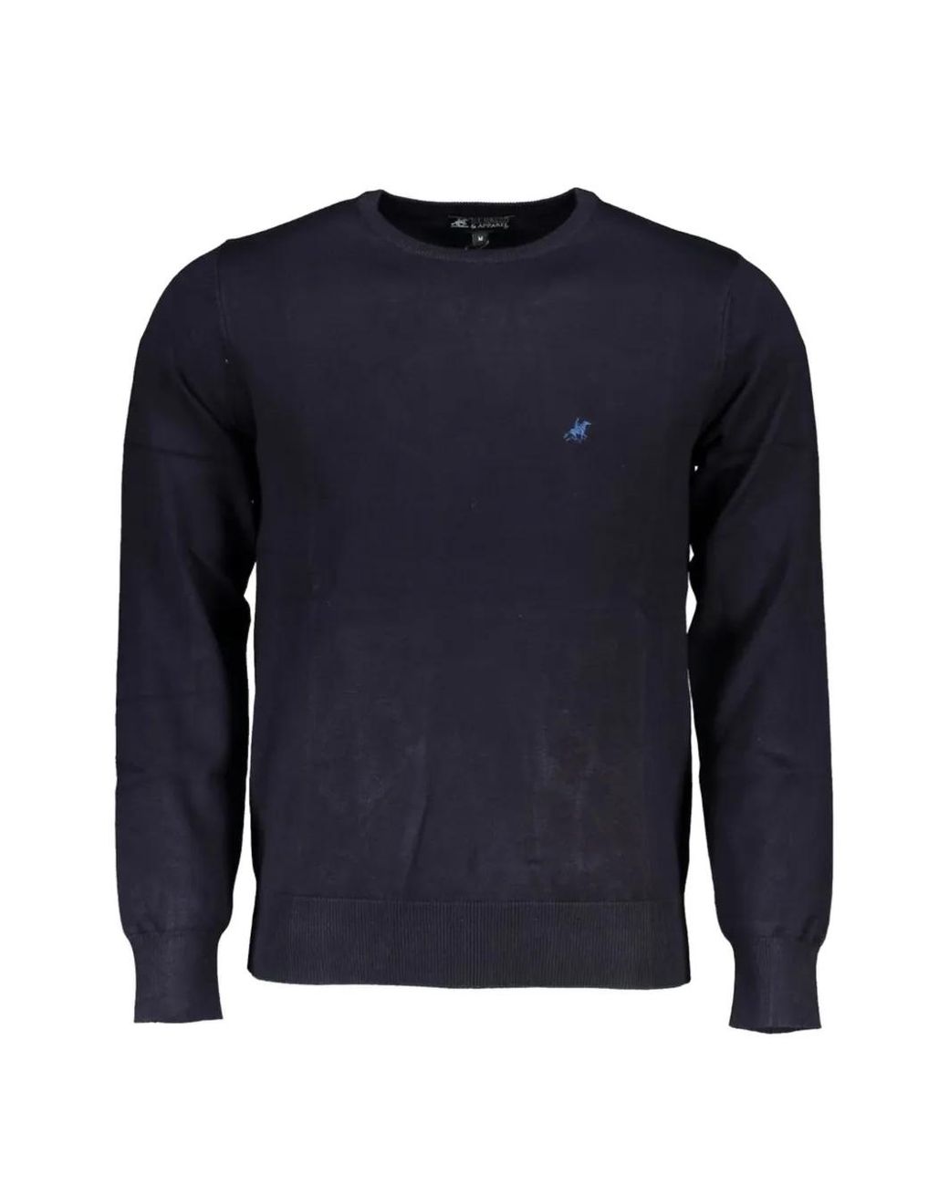 U.S. Grand Blue Cable-Knit Sweater for men