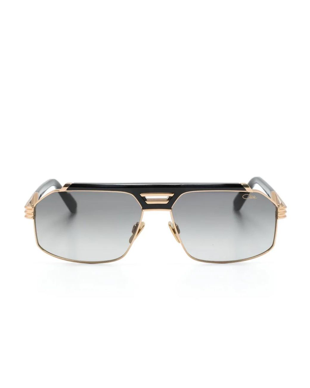 Cazal Gray Navigator-Frame Sunglasses for men