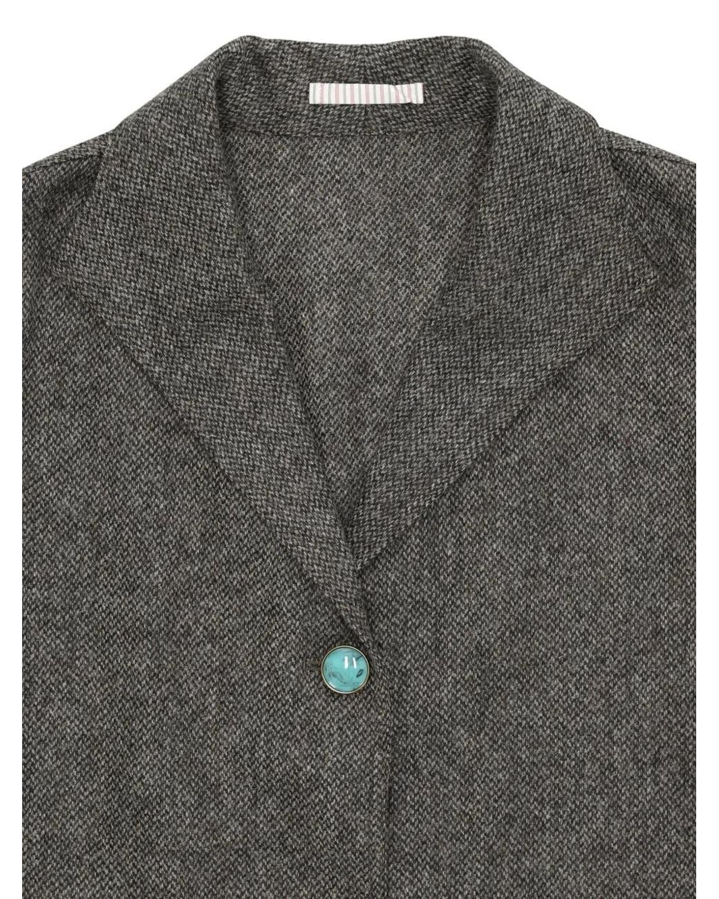 Fortela Gray Scotland Patch-Pocket Blazer