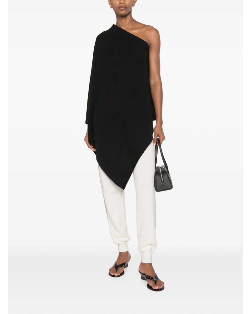 SERGIO MORETTI FIRENZE White Drawstring-Waist Track Pants
