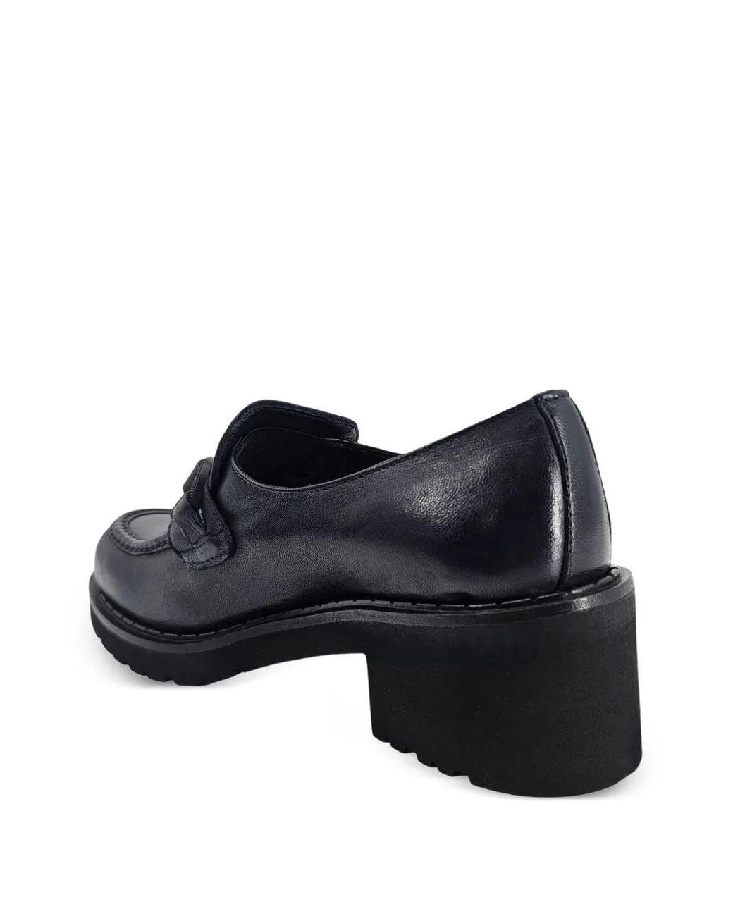 Madison Maison Black Chunky Loafer mit Profilsohle