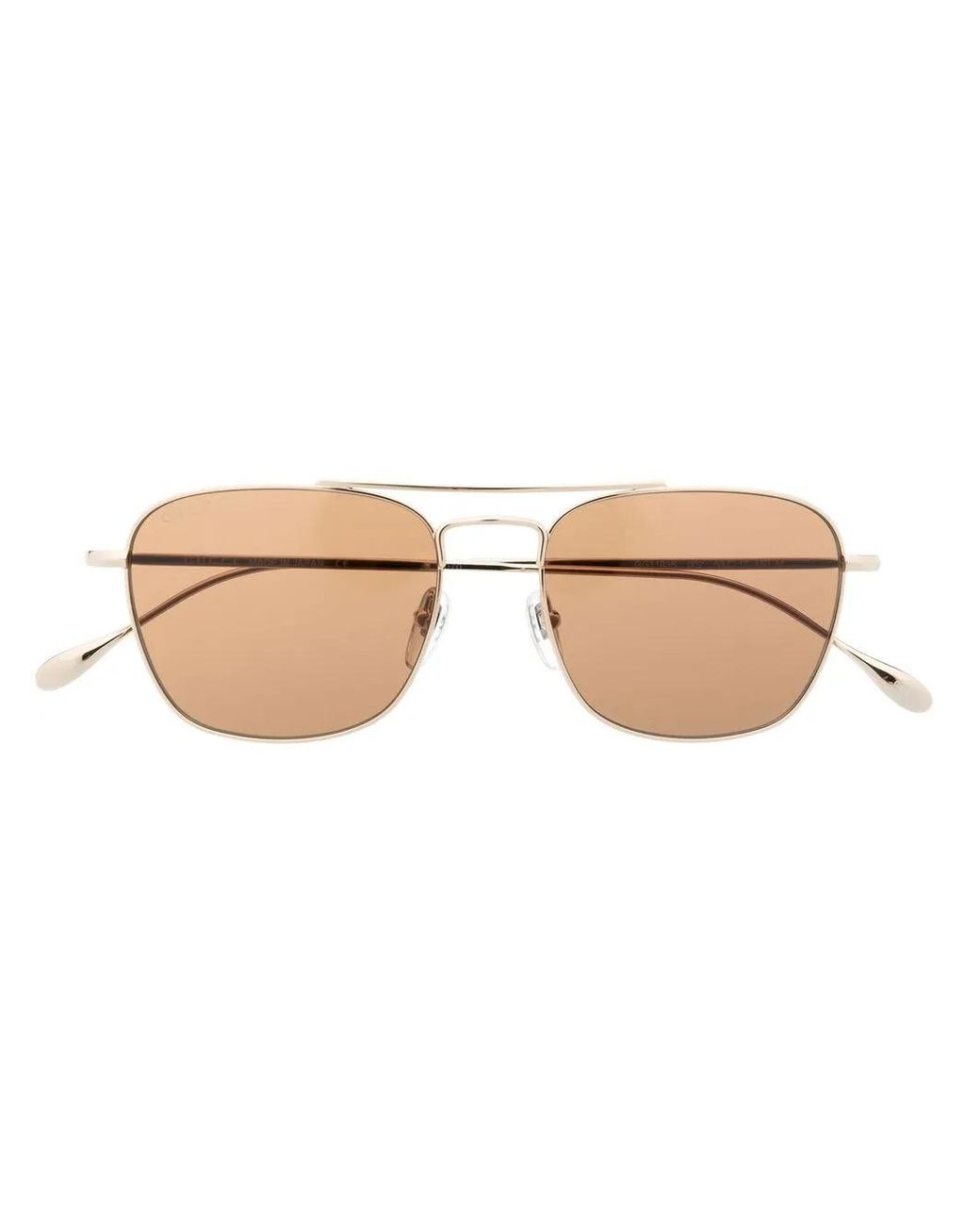 Gucci Natural Pilot Frame Sunglasses for men