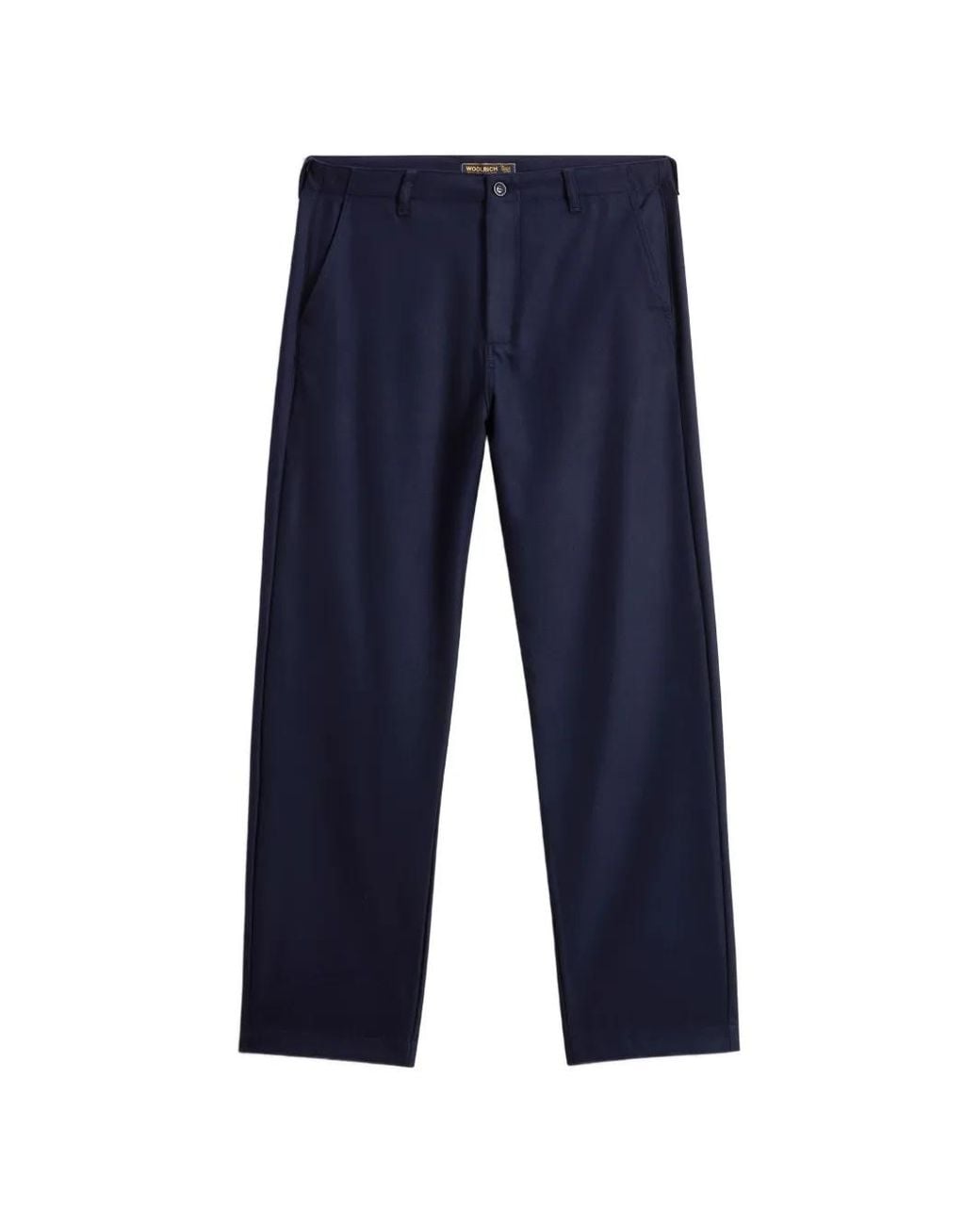 Woolrich Flanellen Chino in het Blue voor heren