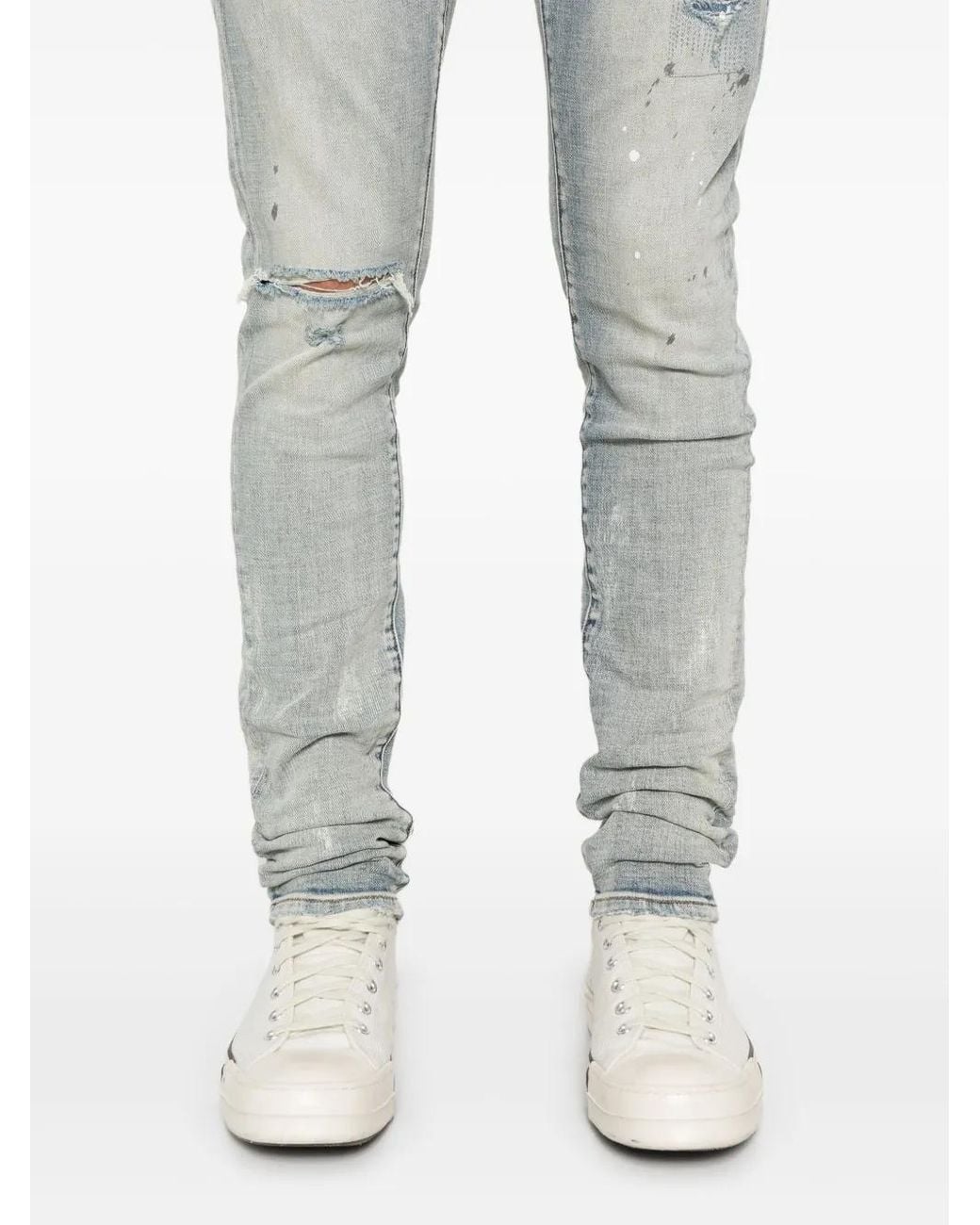 Purple Brand Blue P001 Skinny Jeans for men
