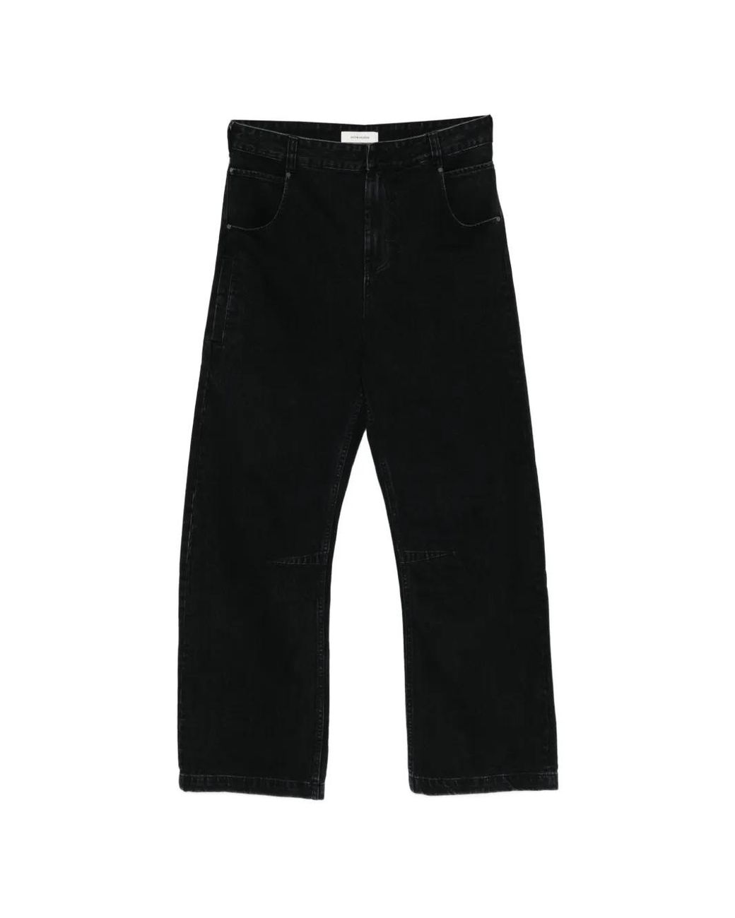 Entire studios Black Wide-Leg Jeans