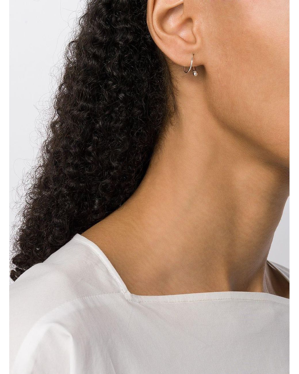 swirl earring