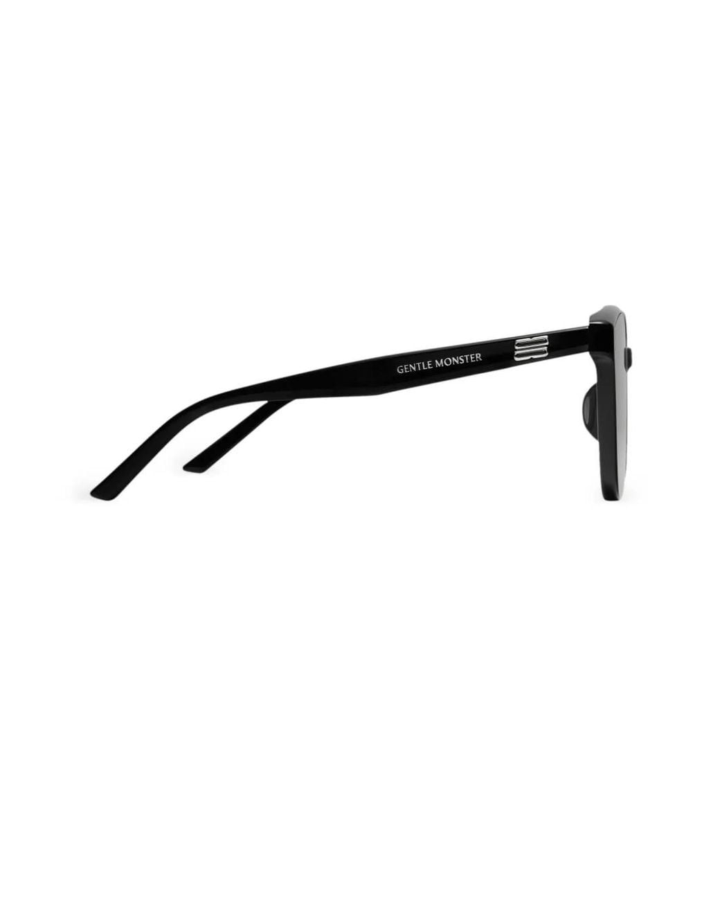 Gentle Monster Black By 01 Sunglasses