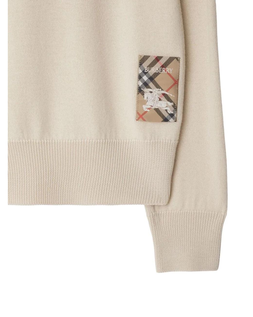 Burberry Natural "Check" Sweater