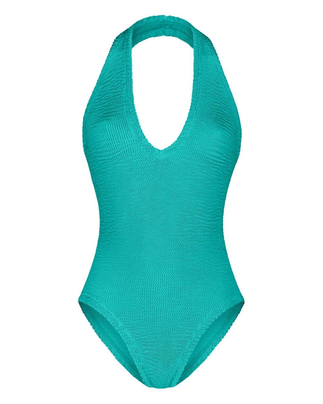Paramidonna Blue Julia Halterneck Swimsuit