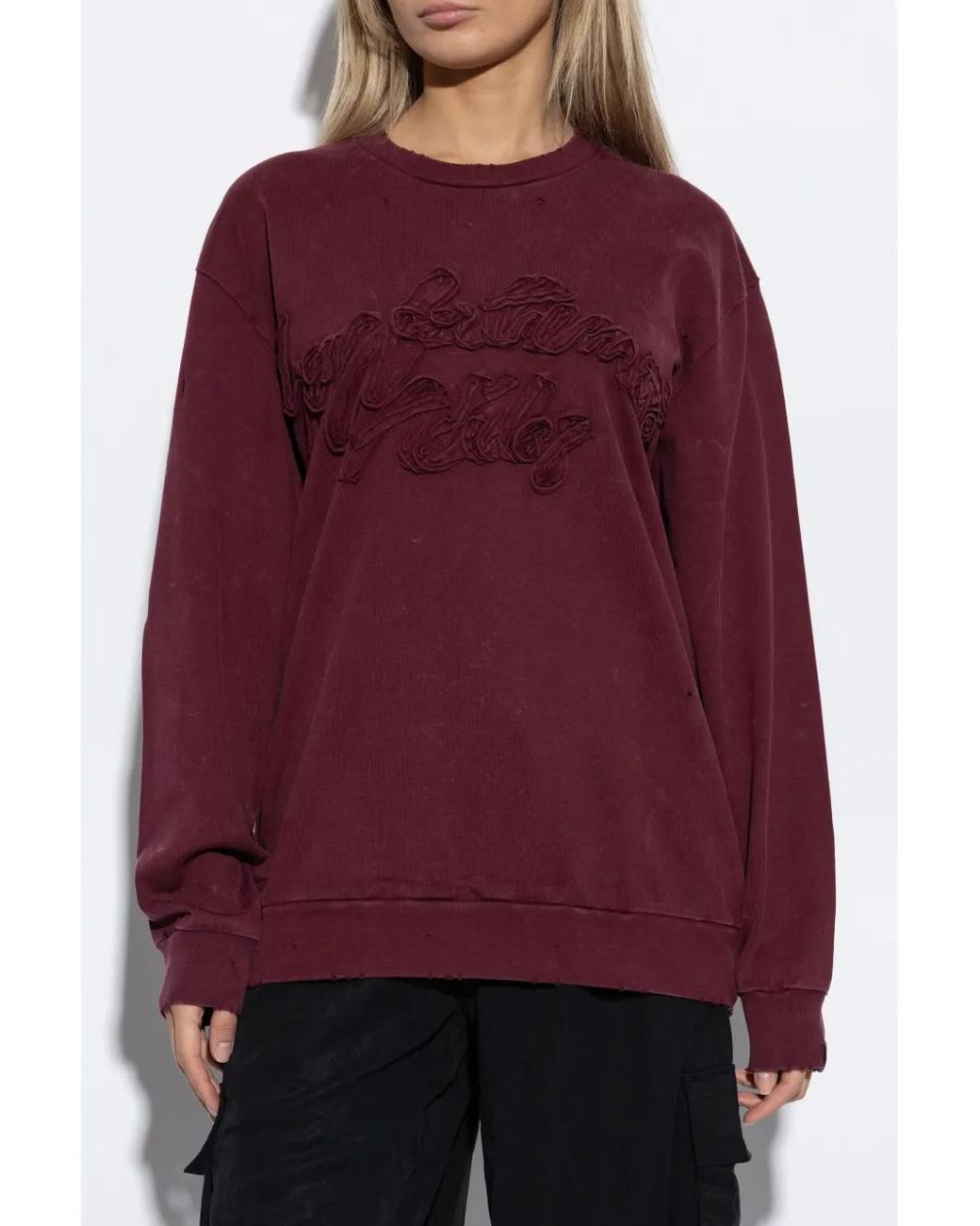 Adidas Purple X Song For The Mute Long-Sleeve T-Shirt