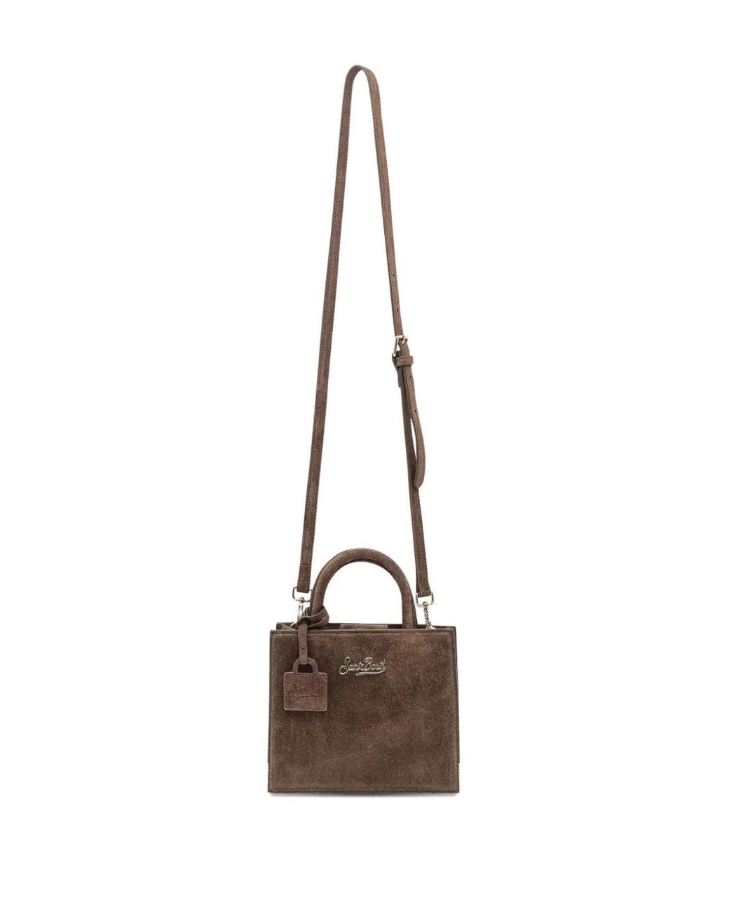 Mc2 Saint Barth Brown Midi The Shop Tote Bag