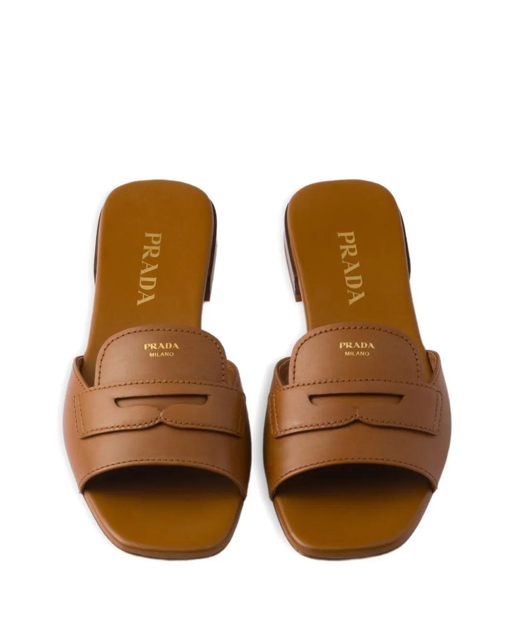 Sandali di Prada in Brown