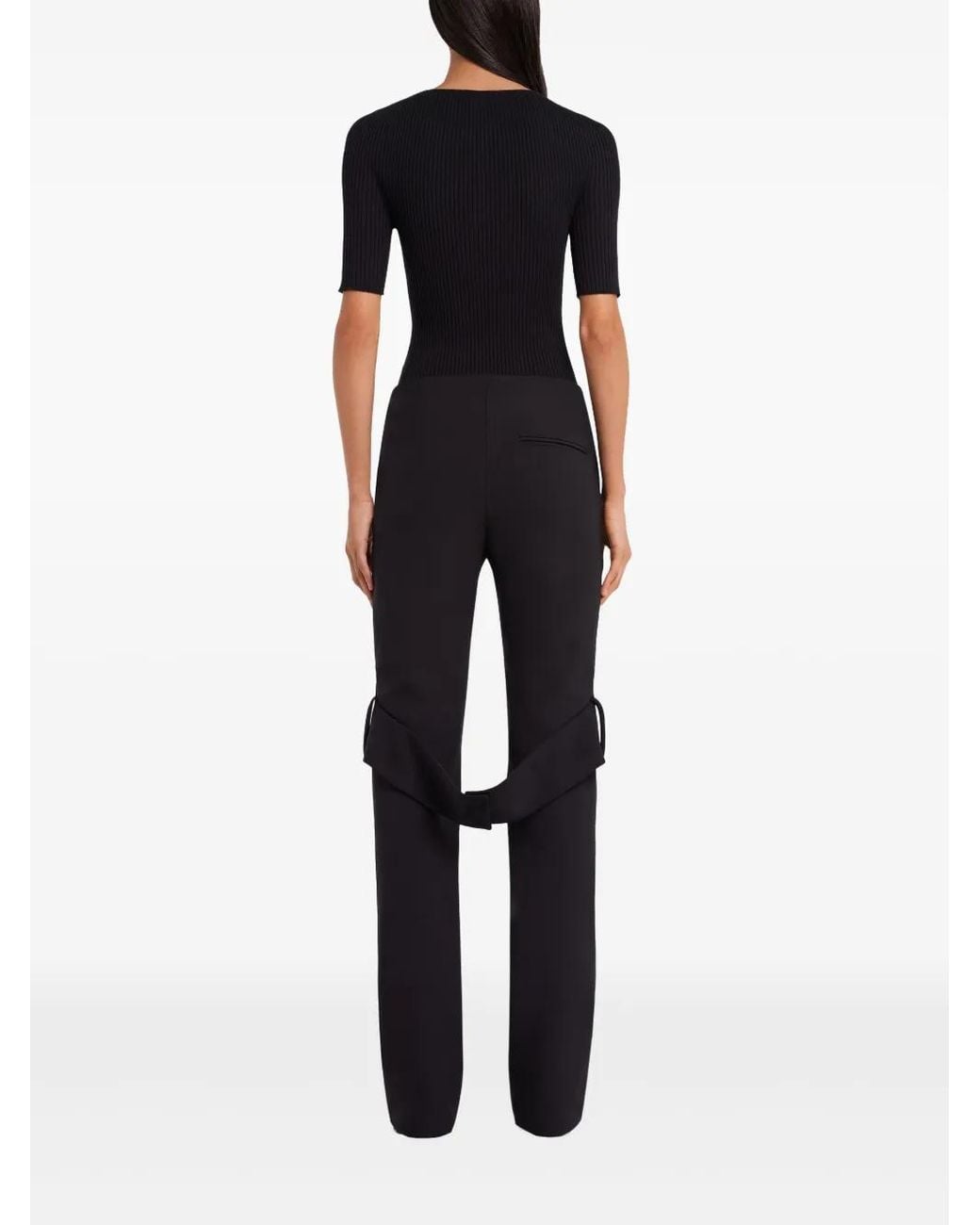 Pull Solar Light Courreges en coloris Black