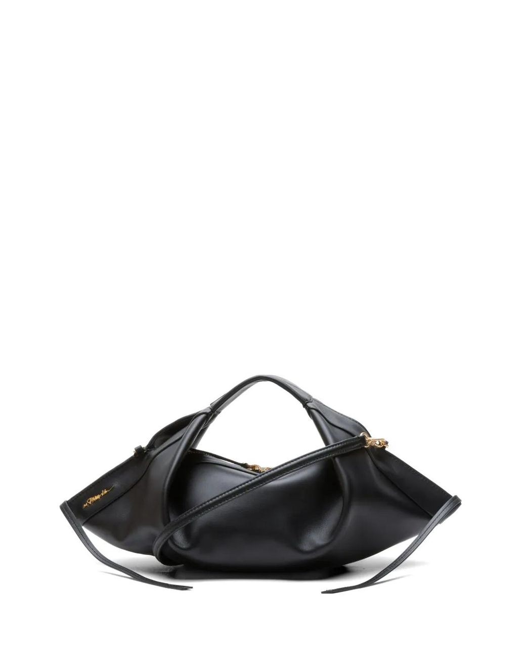 3.1 Phillip Lim Black Mini Luna Leather Tote Bag