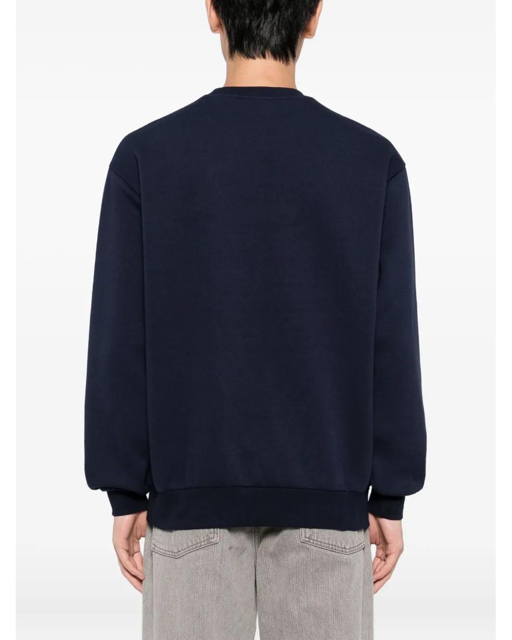 Chocoolate Blue Graphiced Sweatshirt for men