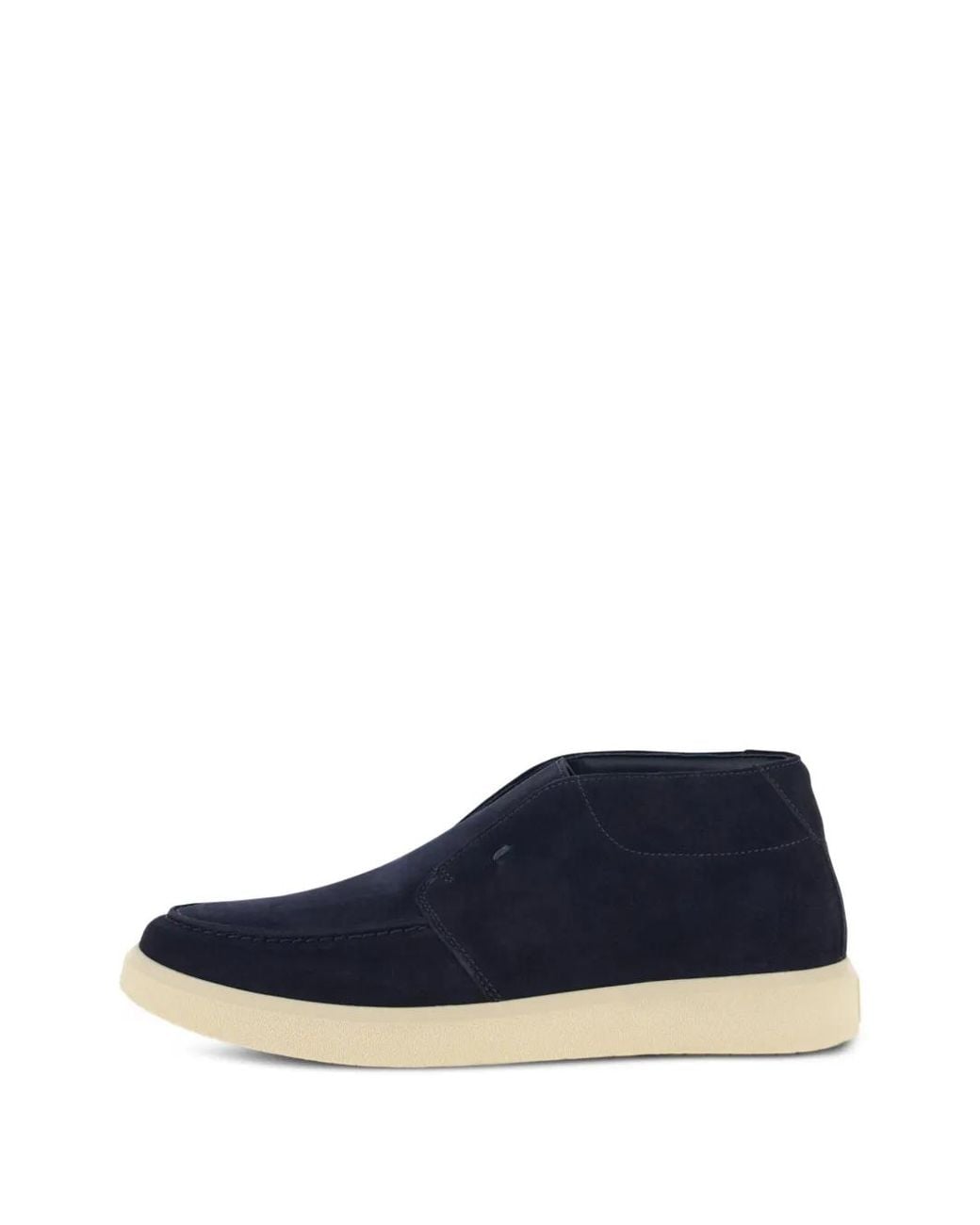 Boggi Blue Cirrus Suede Ankle Boots for men