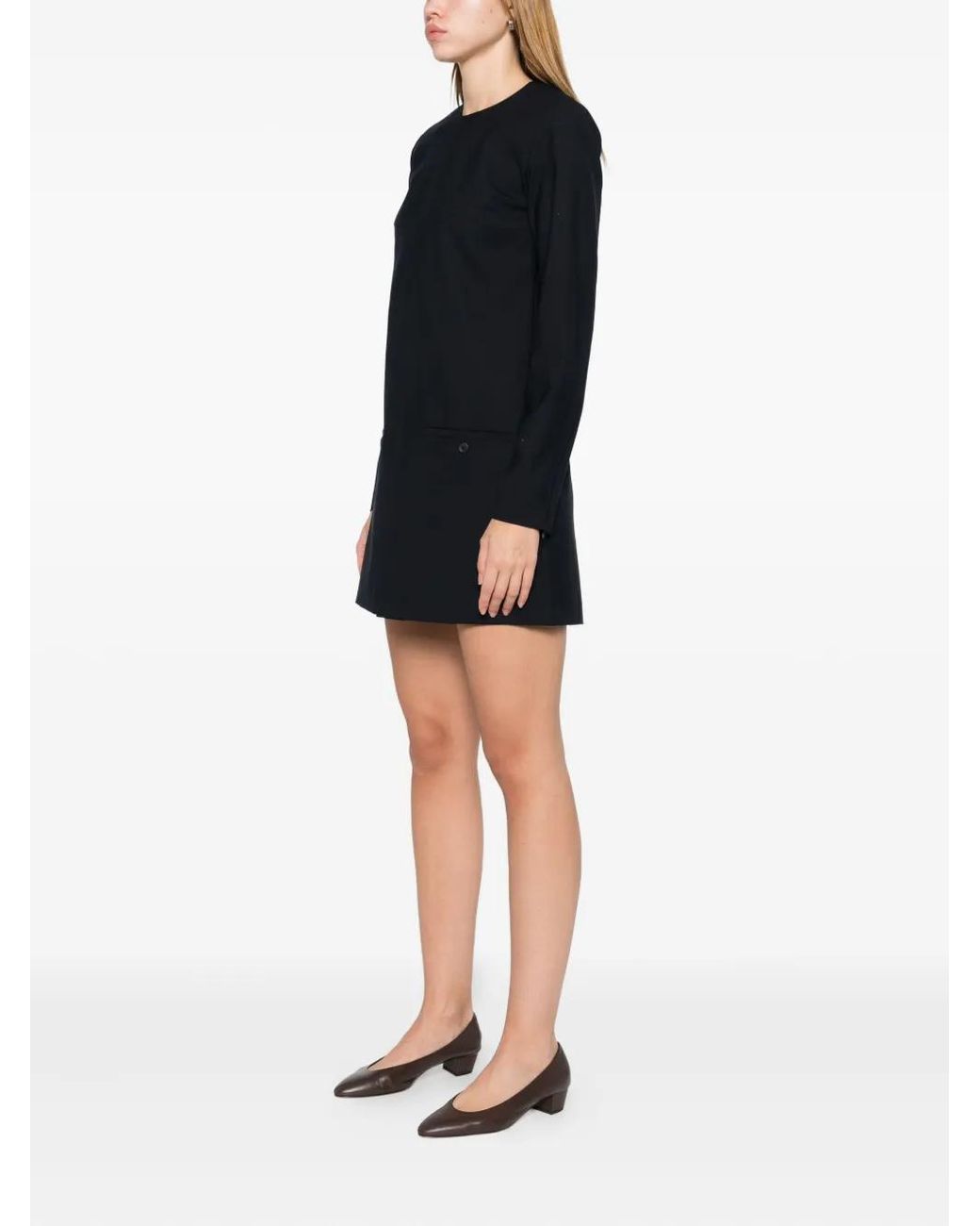 Semicouture Black Tailored Playsuit