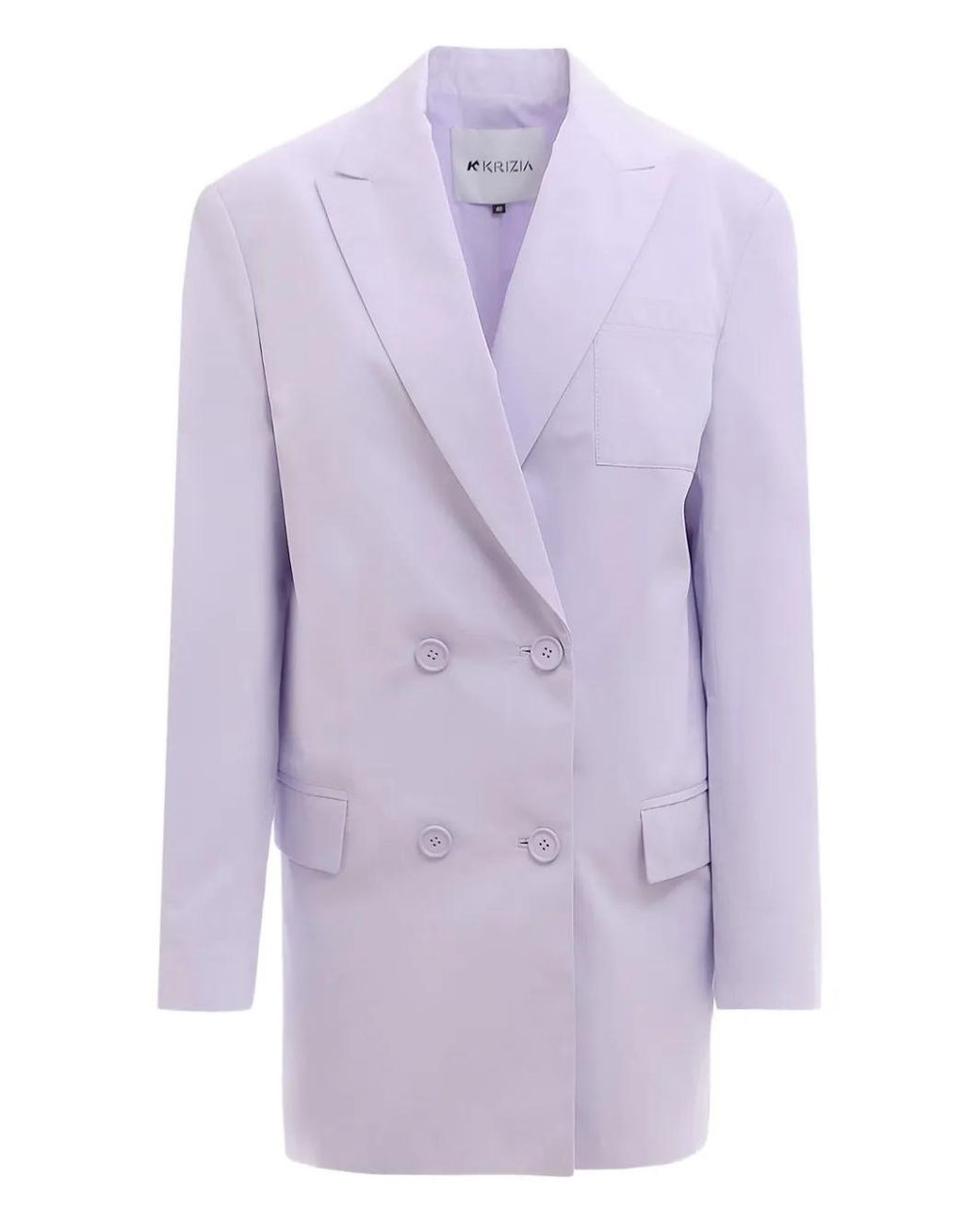 Krizia Purple Button Jacket