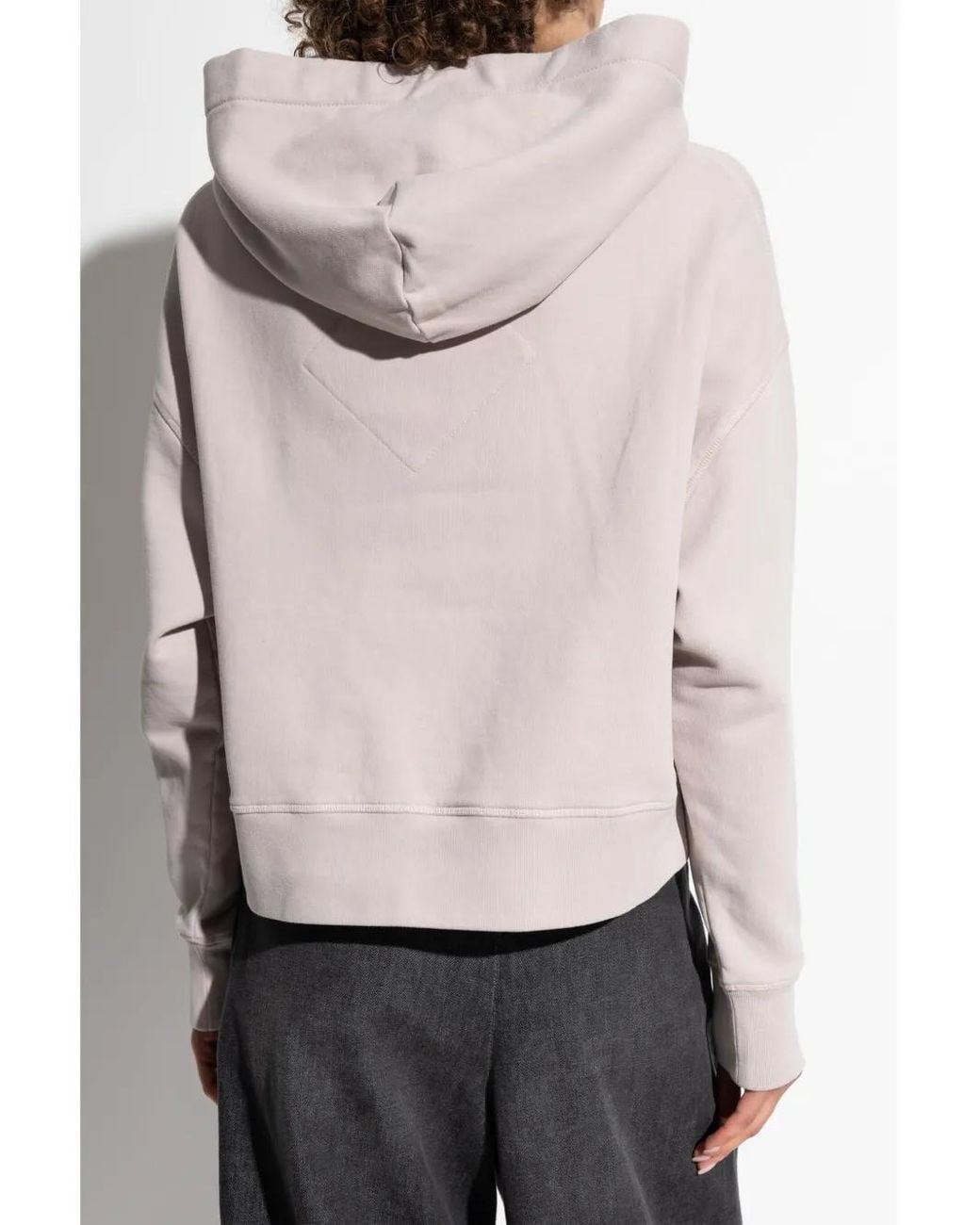 Canada Goose Pink Logo-Print Hoodie