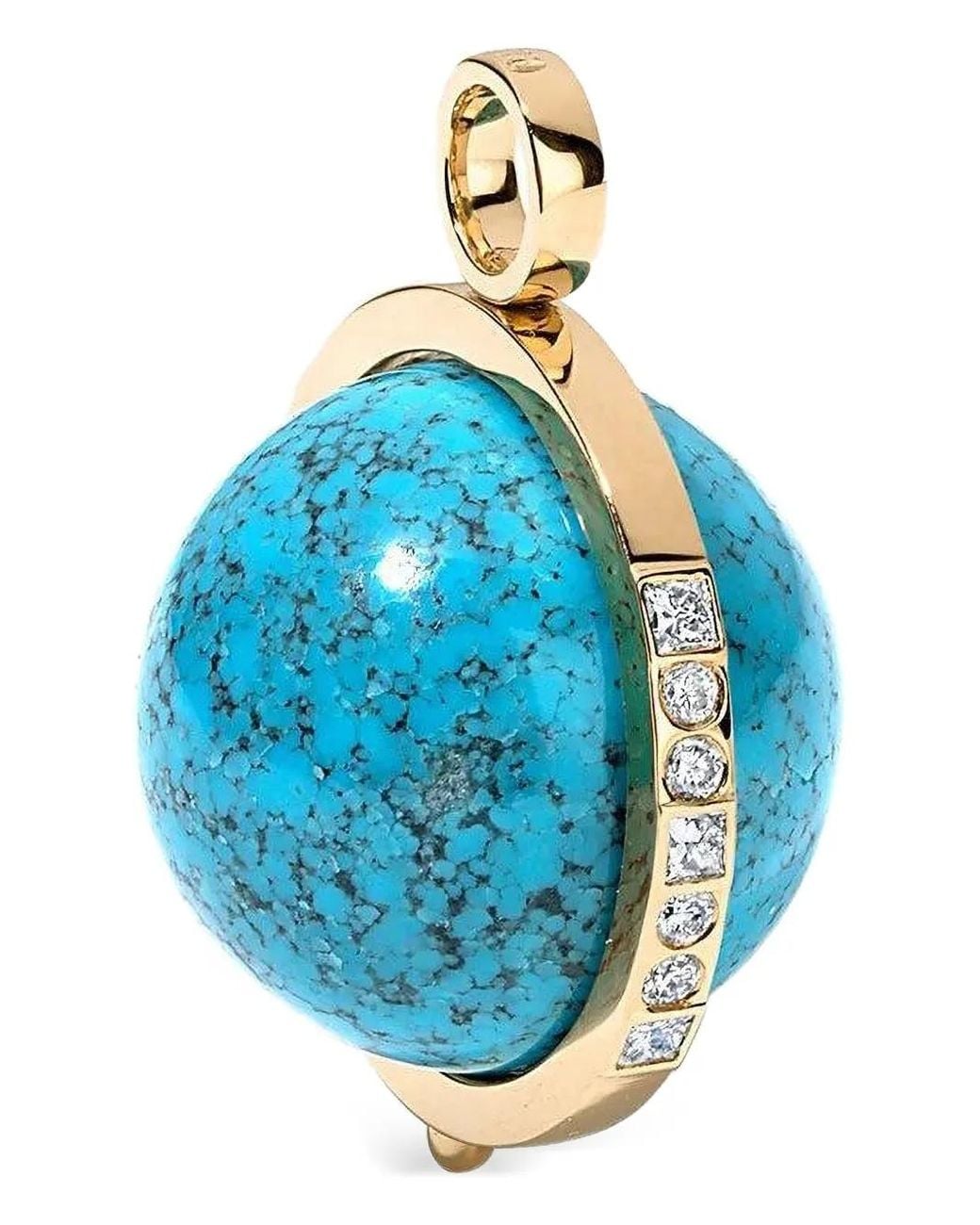 Devon Woodhill Blue 18K Multi-Stone Pendant