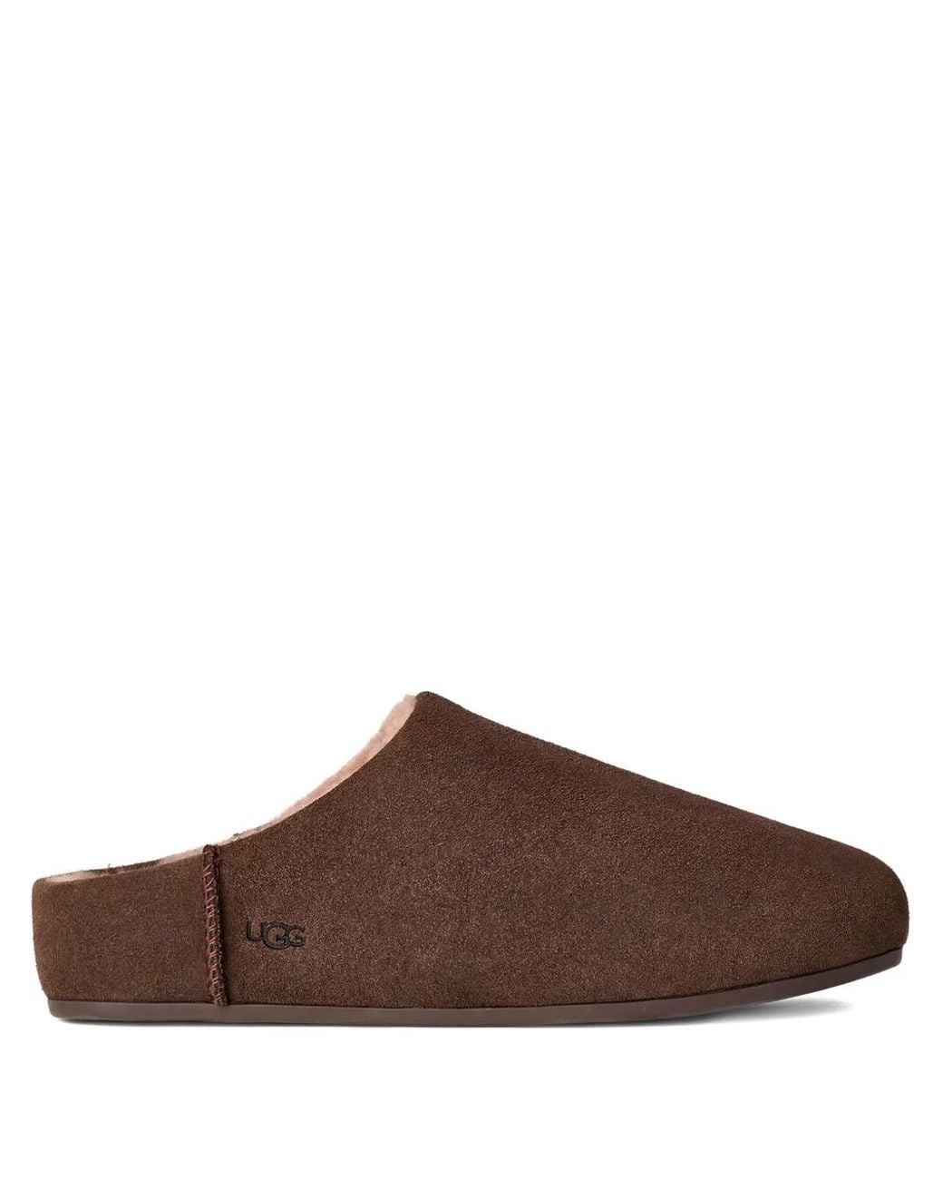 Ugg Brown Elea Mules Aus Wildleder