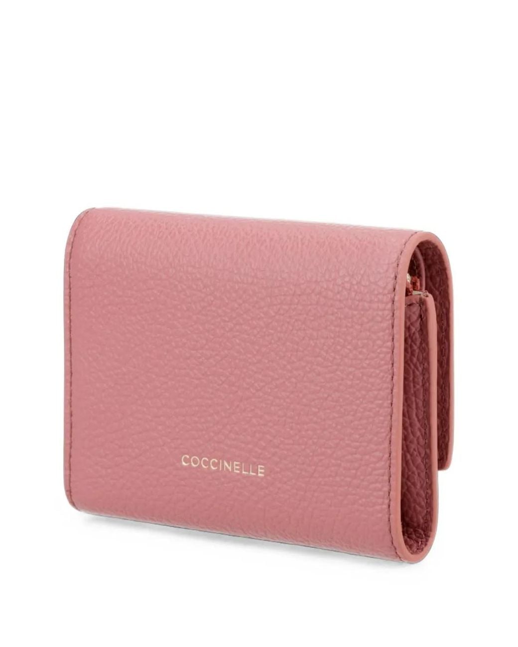 Coccinelle Pink Grained-Leather Wallet for men
