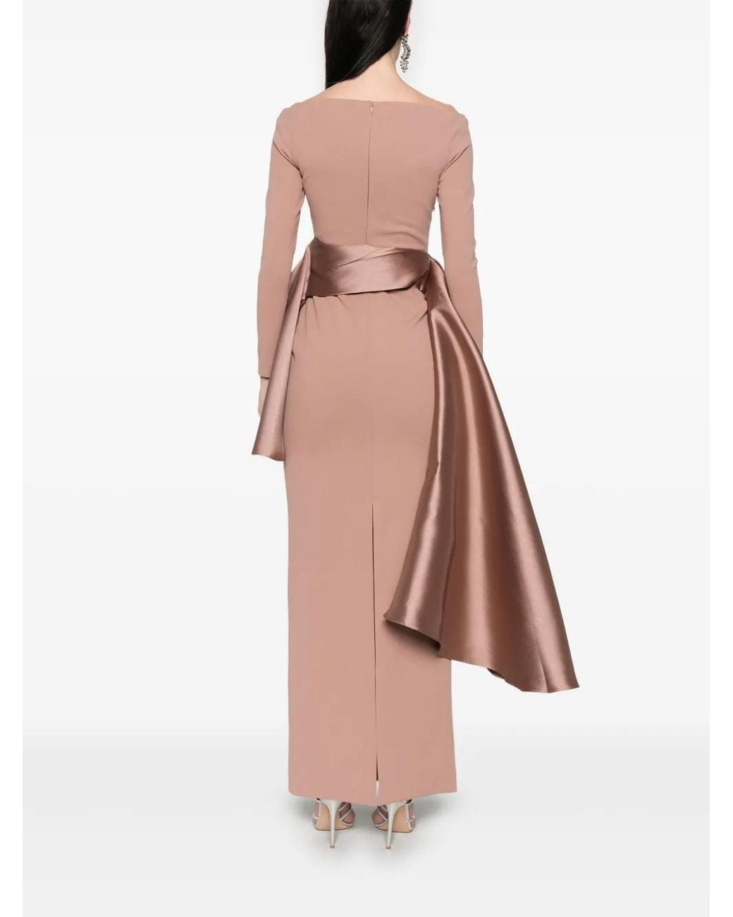 Solace London Pink The Kiana Maxi Dress