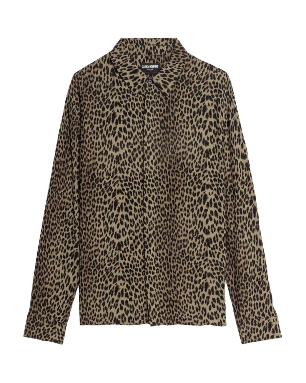 Zadig & Voltaire Brown Tyric Shirt for men
