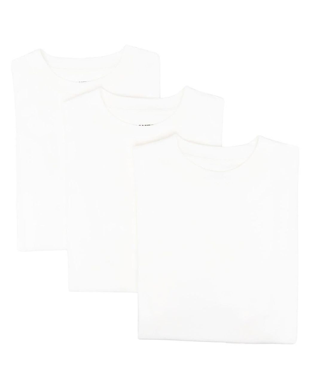 Camiseta Ann Demeulemeester de Algodón de color Blanco para hombre Hombre Ropa de Camisetas y polos de Camisetas de tirantes 