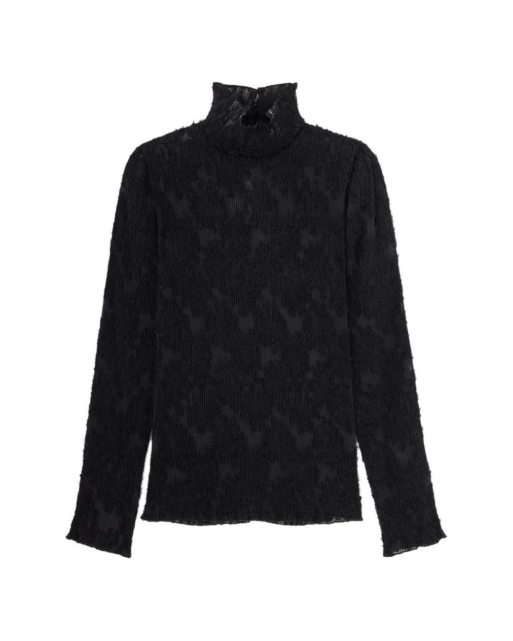 Ganni Black Turtleneck
