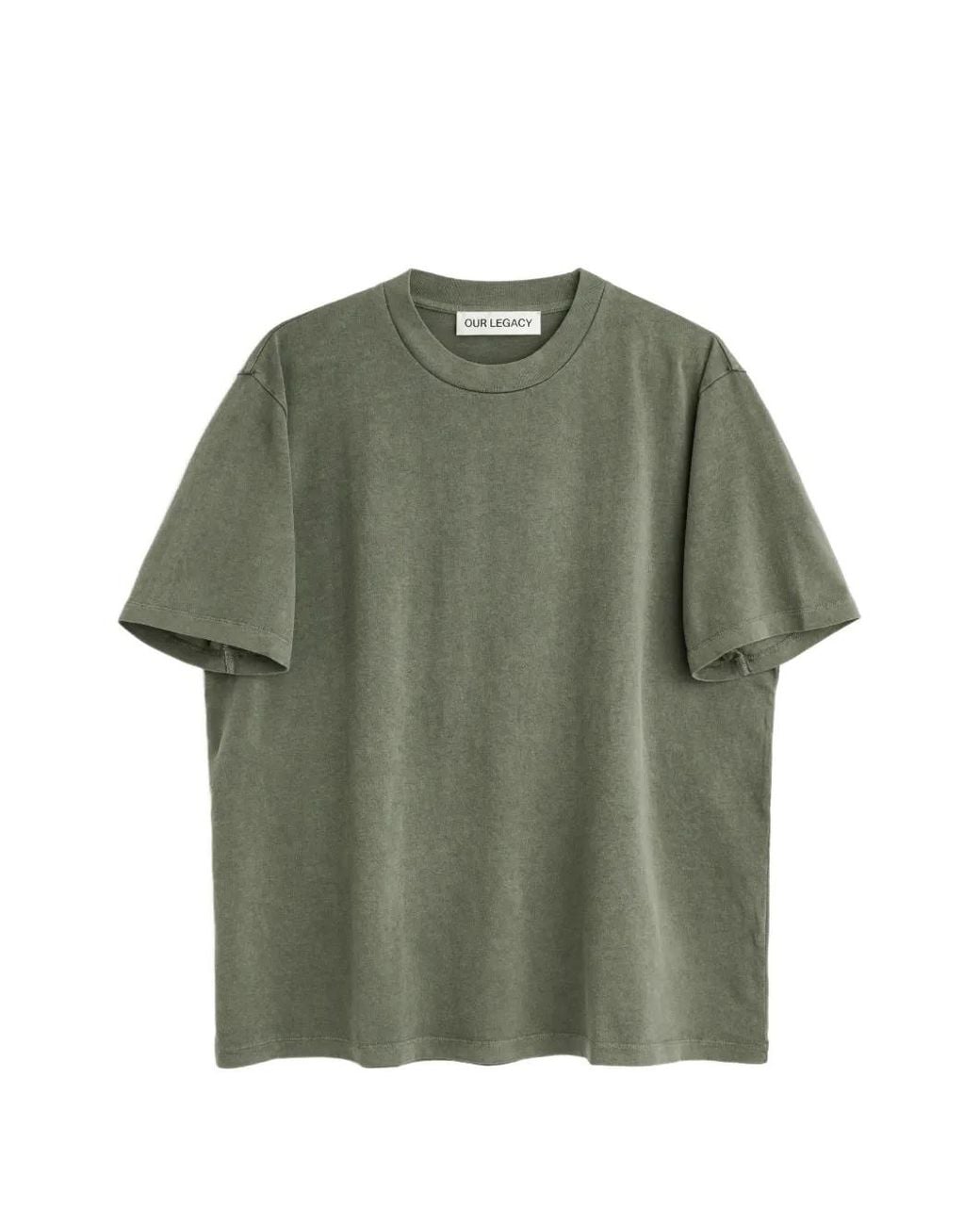 Our Legacy Green Box T-Shirt for men