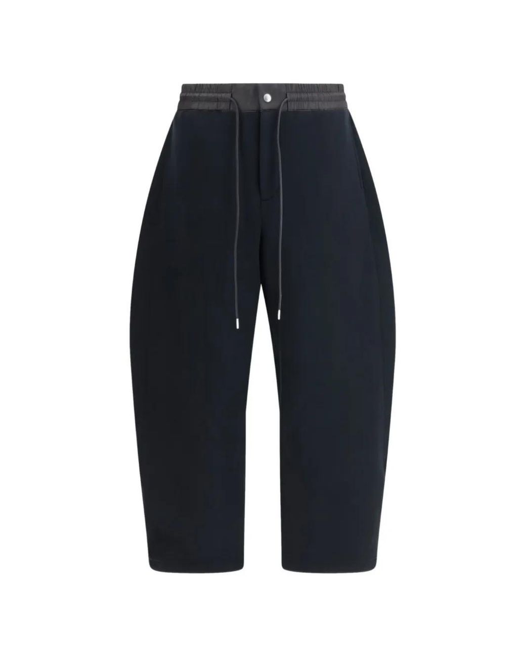 Sacai Blue Cotton And Nylon Sweatpants for men