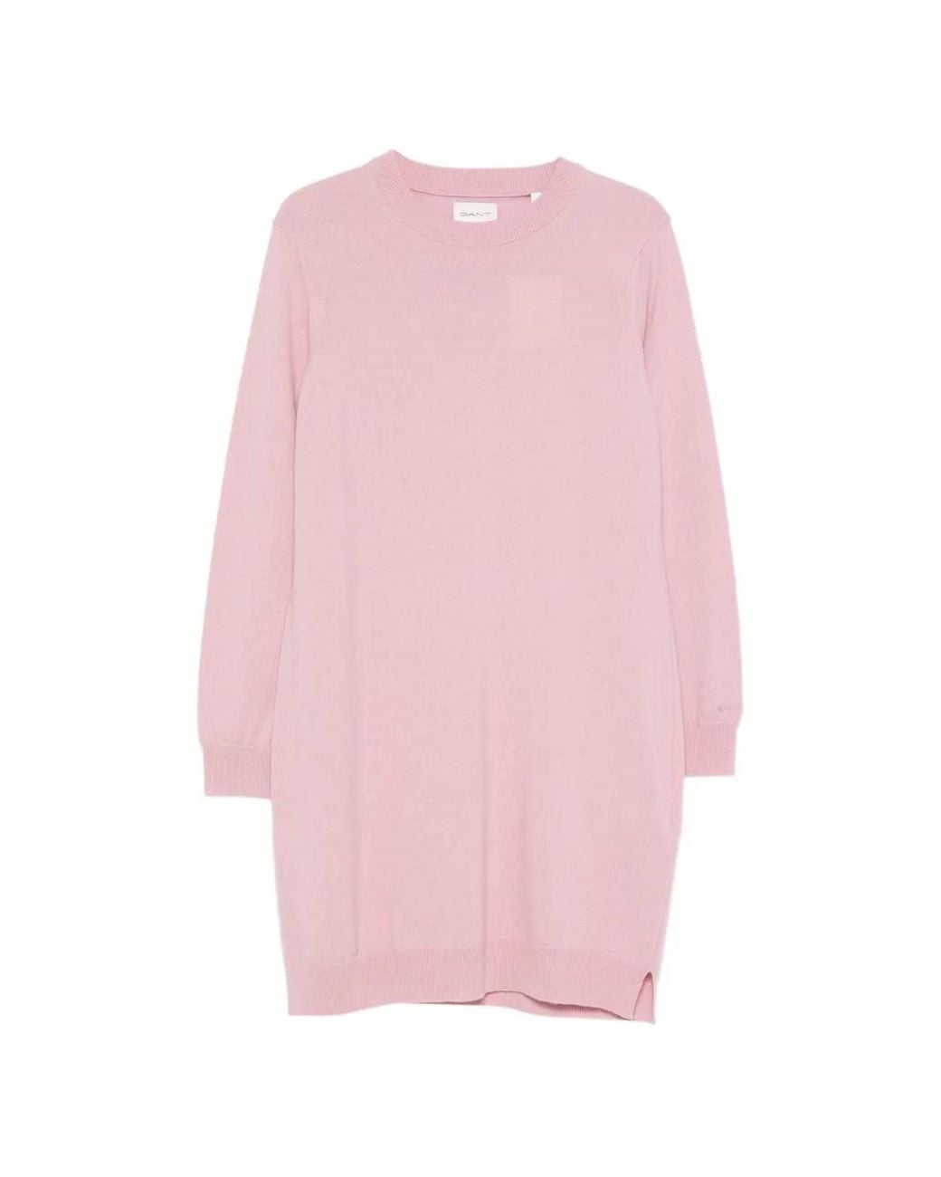 Gant Pink Round-Neck Dress