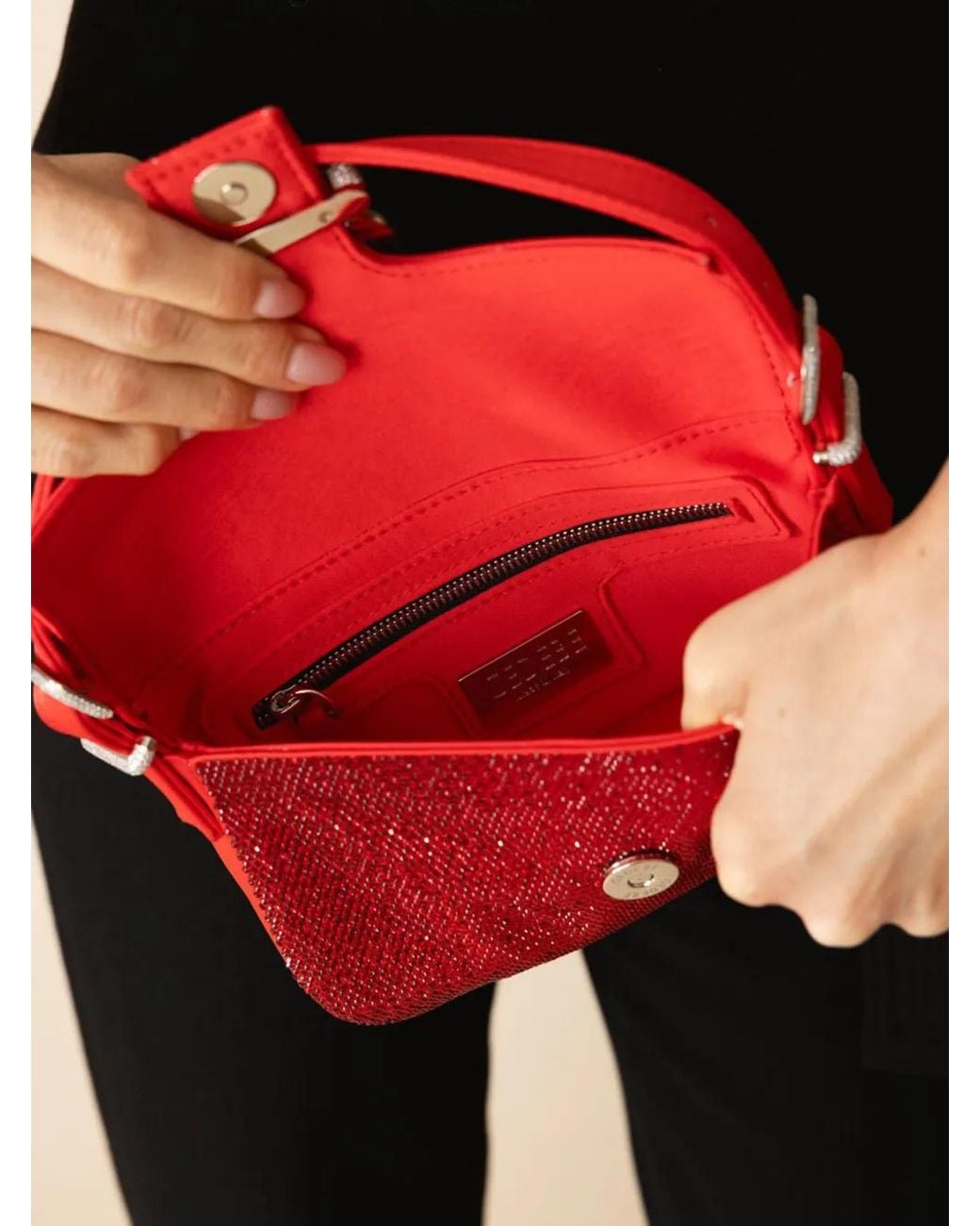 Gedebe Red Mini Habibi Tasche