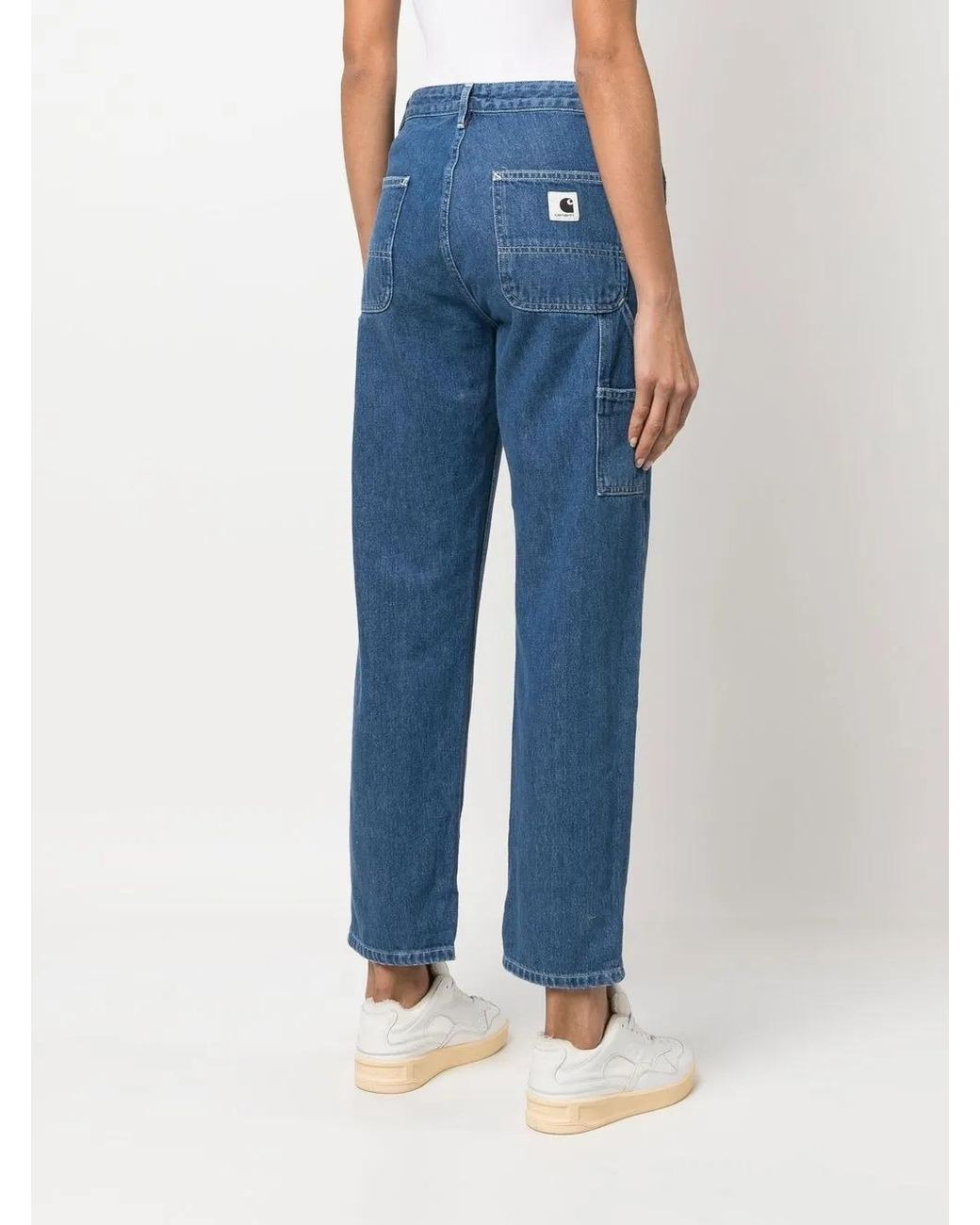 Carhartt Blue Pierce Straight-Leg Jeans