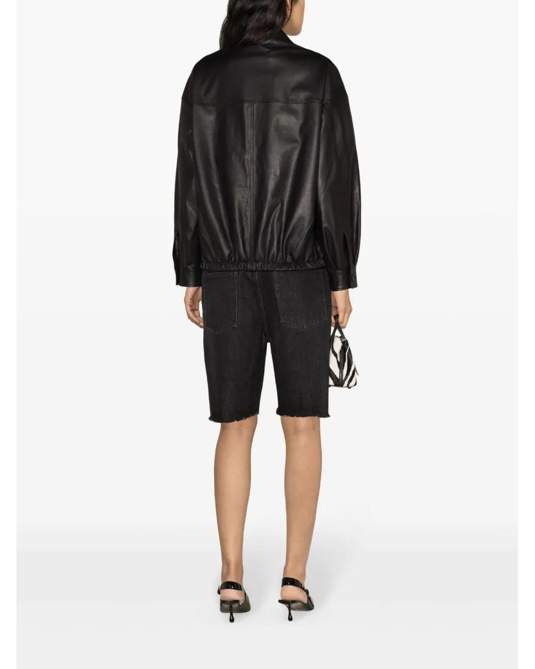 Chaqueta Con Cremallera Liska de color Black