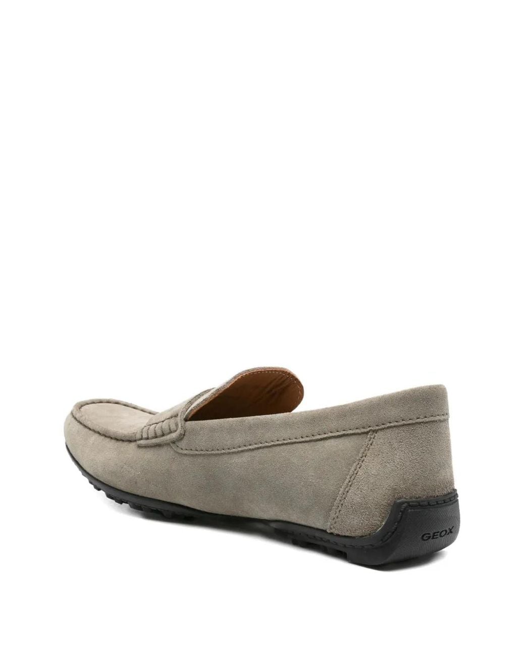 Geox Gray Kosmopolis Suede Loafers for men