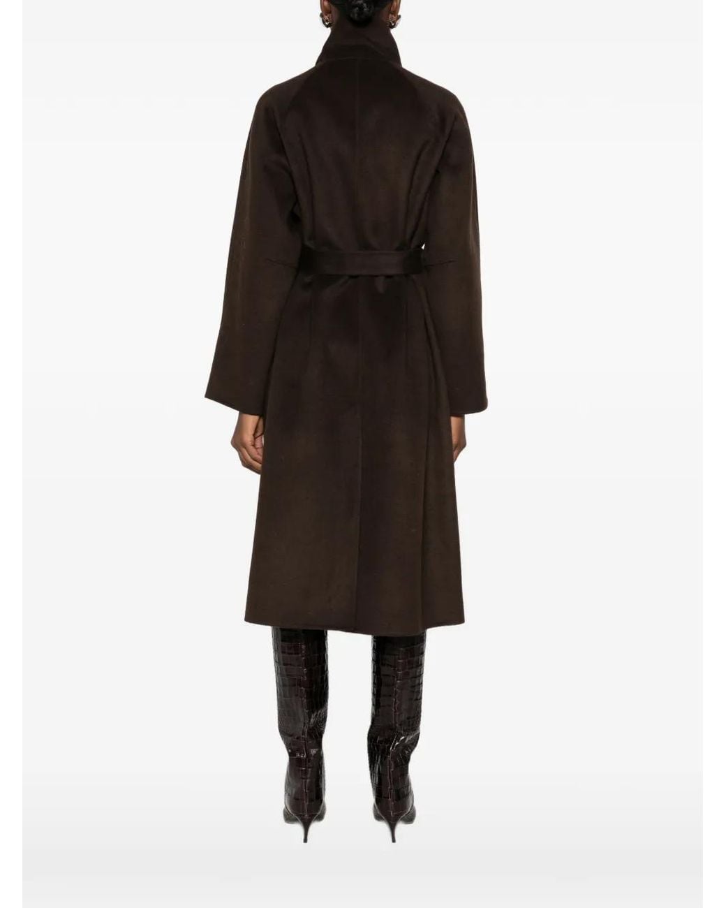 Marc O' Polo Black Belted Coat
